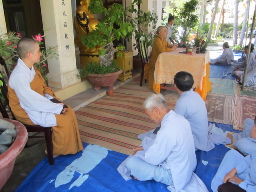 Khóa tu “Một ngày an lạc” lần thứ 8 tại chùa Mỹ Quang