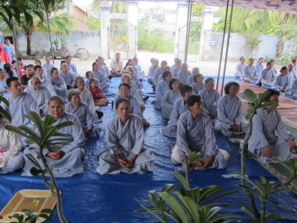 Khóa tu “Một ngày an lạc” lần thứ 8 tại chùa Mỹ Quang