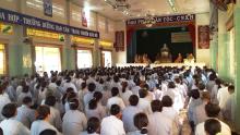 1000 Phật tử tham dự khóa tu một ngày an lạc tại Chùa Vĩnh Tràng - Tp. Mỹ Tho