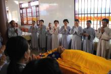 Đồng Tháp: Nhập Kim Quang HT. Thích Viên Minh