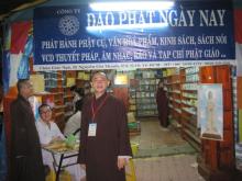 Gian hàng của Đạo Phật Ngày Nay tại triển lãm