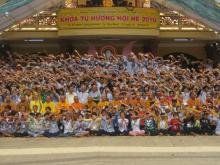 Bình Định – Chính thức khai mạc khóa tu Hương hội hè lần IV 2010
