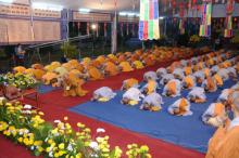 Đại Giới Đàn Cam Lộ: Sái Tịnh, Bạch Phật Khai Đàn - Diễn tập phương thức đăng đàn thọ giới