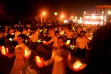 Lung linh đêm hội hoa đăng 705 năm “công chúa Huyền Trân mở cõi”