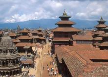 Đền chùa có mặt khắp nơi ở Kathmandu.