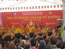 Khánh thành Tổ đường Thiền viện Sùng Phúc tại Hà Nội