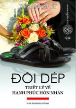 Bìa sách "Đôi dép - Triết lý về hạnh phúc hôn nhân".