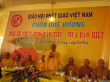 Đồng Tháp: Thiêng liêng và ý nghĩa lễ chúc thọ tập thể  tại chùa Quê Hương