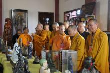 Lễ Khai mạc Phòng Triển lãm tại chùa Linh Ứng, Bãi Bụt, TP. Đà Nẵng