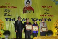 Xác lập kỷ lục Việt Nam cho cuốn Độc bản Thi Vân Yên Tử