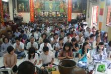 Chùm ảnh: Chùa Giác Ngộ tổ chức lễ quy y cho hơn 100 Phật tử mới