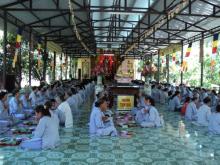 Khánh Hòa: Khóa tu một ngày an lạc tại chùa Sắc tứ Minh Thiện, Diên Khánh