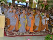 Bình Dương: Lễ tạ pháp - dâng y tại Tây Thiên tự