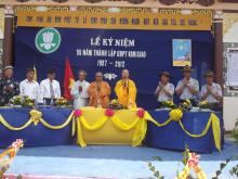 Quảng Trị : GĐPT Kim Giao Huyện Hải Lăng Tổ chức Chu niên lần thứ 55
