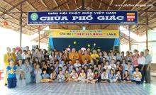 Sóc Trăng: Bế mạc khóa tu mùa hè “Búp Sen Hồng” chùa Phổ Giác