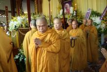 Chùm ảnh: Các đoàn viếng tang lễ HT. Thích Minh Châu sáng 03/09/2012