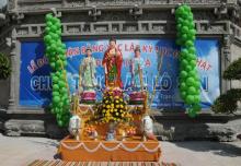 Pho tượng Đức Phật A Di Đà lộ thiên lớn nhất Việt Nam tại chùa Tòng Lâm Lô Sơn, Nha Trang