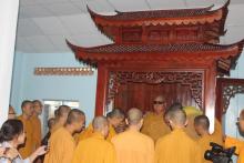 Khẩn trương chuẩn bị lễ nhập kim quan Hòa thượng viện chủ Sơn Thắng Thiền Viện