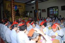 Long An: Chúc thọ đầu năm tại chùa Hòa Bình - Cần Giuộc