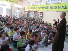 Chùm ảnh: Trại hè “Ươm Mầm Tuệ Giác” lần 3 tại chùa Hội An