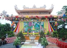 Long An: Lễ Phật đản tại chùa Tôn Vân