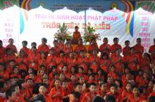 Trại hè sinh hoạt Phật pháp thanh thiếu niên tại chùa Đà Liễu - ngày thứ 2