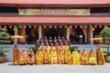Giới đàn Nghệ Tĩnh thành công viên mãn