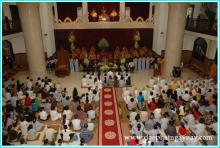 Chùm ảnh: Đại lễ dâng y Kathina tại tổ đình Bửu Long - Q9 - PL: 2557 - DL: 2013