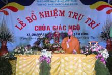 Lâm Đồng: Đêm Tri Ân Trước Lễ Bổ Nhiệm Trụ Trì  Chùa Giác Ngộ Huyện Đơn Dương