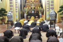 Sơ nhập hành sám của giới tử Giới Đàn Nghệ Tĩnh