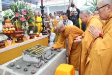 Khánh Hòa: Lễ Đặt đá Đại trùng tu chùa Hòa Tân (Cam Lâm)