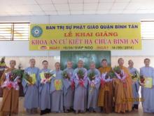 TP. HCM: Hội thi diễn giảng tại Trường hạ chùa Bình An (Q.Bình Tân)