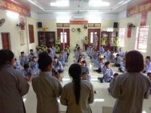 Thái Bình: Gần 100 bạn trẻ về chùa Ứng Linh dự tu một ngày