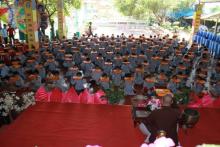 Thanh Hóa: Trung thu về chùa Ông Sư học hạnh nói lời chân thật