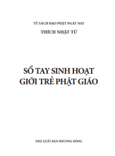 Sổ tay sinh hoạt giới trẻ Phật giáo