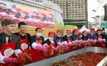 Hàn Quốc: Phật giáo hưởng ứng Lễ hội Muối Kimchi “chia sẻ yêu thương”