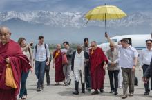 Ấn Độ Chùm ảnh Đức Đạt Lai Lạt Ma đón Tổng giám mục Nam Phi Desmond Tutu