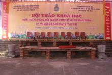 Chuẩn bị Hội thảo thiền phái Tào Động tại Thánh Quang Cổ Tự Hải Dương