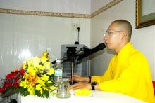Khánh Hòa: Đại đức Thích Pháp Đăng chia sẻ pháp thoại “Ý nghĩa ăn chay”