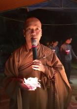 Hưng Yên: Chùa Bảo Lâm đêm hội hoa đăng  vía Bồ tát Quán Thế Âm