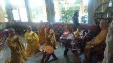 Ninh Thuận: Ban Kiến đàn Đại Giới đàn “ĐỨC TẠNG” cung thỉnh Hội đồng thập sư truyền giới.