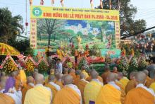 BTS. PG Đồng Tháp Tổ Chức Đại Lễ Phật Đản Phật Lịch 2560