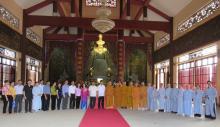 Thanh Hóa: Lãnh đạo tỉnh, Thành phố chúc mừng Phật đản tại TV. Trúc Lâm Hàm Rồng