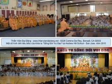 Thông báo khóa tu "Tìm về trú xứ bình an" - San Jose, CA - Ngày 8,9 và 10/7/2016