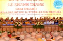 TP.HCM: Long trọng tổ chức lễ khánh thành giai đoạn 1 HVPGVN tại TP. HCM