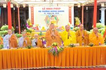 Thanh Hóa: Lễ khai pháp tại hạ trường Hương Quang