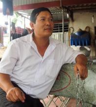 Ông Nguyễn Ngọc Tự chia sẻ với phóng viên