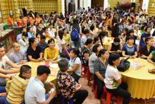 Quỹ Đạo Phật Ngày Nay: Tổ chức tiệc buffet chay gây quỹ từ thiện