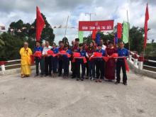 PG Châu Thành: khánh thành cầu thủ điềm