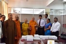 Phái đoàn Phật giáo Việt Nam sang thăm và làm việc về hợp tác giáo dục tại Sri Lanka
